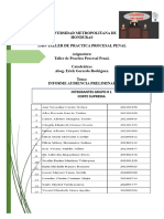 Informe de Audiencia Preliminar Grupo# 1 Corte Suprema