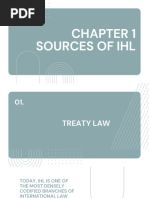 Sources of IHL