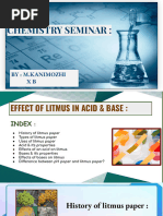 M.kanimozhi X B Chemistry Seminar