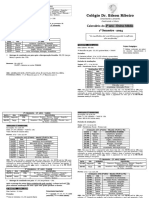 Calendário 2° Ano EM 2024 - I SEMESTRE