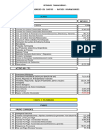 Ingreso de Datos - Ratios Financieros: Activo Activo Corriente Importe