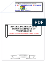 Recueil D'exercices de Dessint Technique G0 Emi