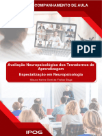 Avaliação Neuropsicológica Dos Transtornos de Aprendizagem - Glauce Conti