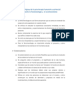 Bases Epistemológicas de La Psicoterapia Humanista Existencial.