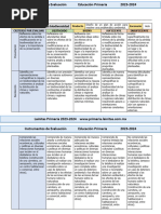 6to Grado Junio - Instrumentos de Evaluación (2023-2024)