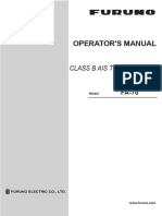 FA70 Operators Manual