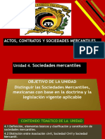 SESIÓN 4. Unidad 4. SOCIEDADES MERCANTILES