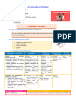 D1 A2 SESION PS. La Familia Funciones