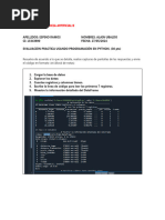 Practica Python
