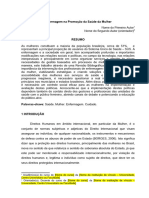 Enfermagem Na Promocao Da Saude Da Mulher Artigo