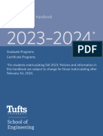 Tufts SOE Graduate Handbook