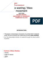 CC 1 Topic 05 Mass Wasting