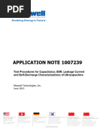 Maxwell Test - Procedures - Technote - 2
