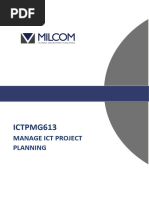 ICTPMG613 Project Portfolio