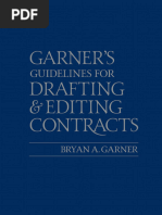 Guidelines For Drafting and Editing Contract