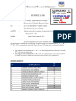 Informe de Carpeta Pedagogica Lic Mercedes Fuertes Garay