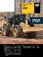 Especificação Técnica Trator Florestal de Rodas - Skidder 525C