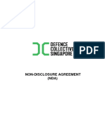 Defence Collective Singapore - NDA