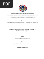 El Marketing Relacional y La Fidelización de Los Clientes de La Empresa de Helados Ivonndy Ice Cream Del Cantón Salcedo