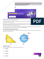 Trigonometry Formulas List - All Important Formulas