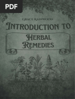 Volume 1 - Introduction To Herbal Remedies