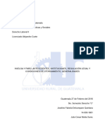 Grupo 4 DERECHO LABORAL HUELGA Y PARO, ANTECEDENTES, INSTITUCIONES, REGULACIÓN LEGAL