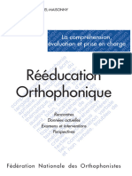 Rééducation Orthophonique: La Compréhension, Évaluation Et Prise en Charge