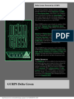 Gurps 3E Delta Green (Ocr)