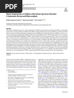 Motor Impairments in Children With Autism Spectrum Disorder - A Systematic Review and Meta Analysis