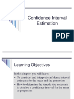 Confidence Interval