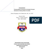 Pengaruh Pengungkapan Akuntansi Terhadap Persepsi Mahasiswa Tentang Risiko Investasi