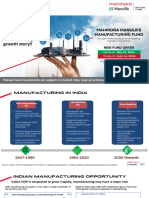 MAHINDRA MANULIFE MANUFACTURING FUND-NFO-Product PPT