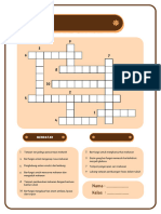 Lembar Kerja Teka-Teki Silang Sistem Pencernaan Cokelat Sederhana - 20240521 - 003823 - 0000