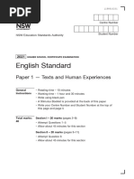 2021 HSC English Standard p1