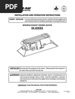 Space Ray DK Series Manual