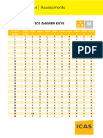 2019 ICAS AnswerKeys M