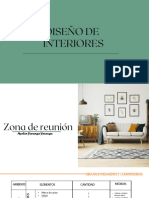 Proyecto de Diseño de Interiores Vivienda