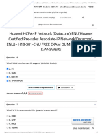 Huawei HCPA-IP Network (Datacom) - ENU (Huawei Certified Pre-Sales Associate-IP Network (Datacom) - ENU) - H19-301-ENU FREE EXAM DUMPS QUESTIONS & ANSWERS) 16-20