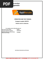 John Deere 50C ZTS TM2056 Operation and Test Manual - Technical Manual #2 PRIME 314 Páginas