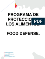 Programa de Food Defense