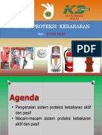 BAHAN AJAR Sistem Proteksi Kebakaran Aktif Pasif