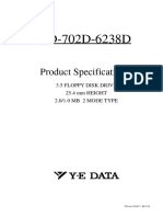 FDAA-520037 B YD-702D-6238D 3.5in 2mb