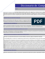Diccionario de Competencias