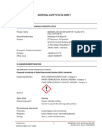 MSDS - Bardahl XTC S9 5W-30 Api SP Ilsac GF-6 Full Synthetic