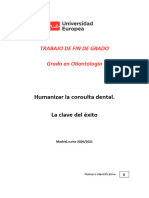 Tesis Humanizacion Odontología - España