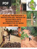 Plan de Prevención y Reducción de Riesgo de Desastres 2022-2026 PDF