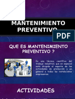 Mantenimiento Preventivo