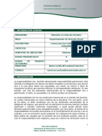 Microcurriìculo Consecuencias Civiles. El Danþo Reparable - 2024 - M C M'Causland