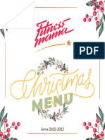 Christmas Menu 2022-2023