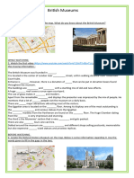 British Museums Worksheets With Key Video Movie Activities Worksheet Templates Layouts - 130674